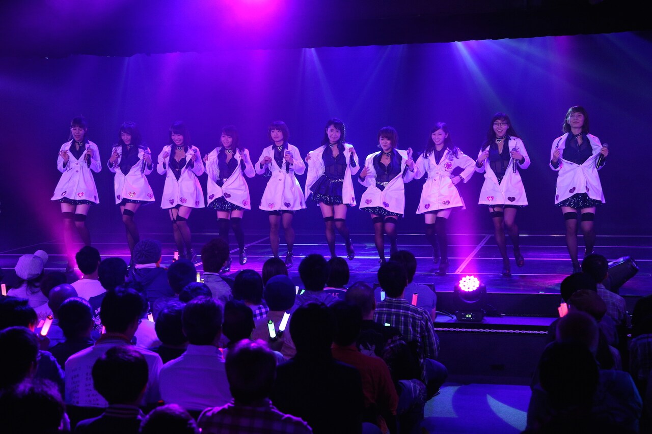10月4日に行われたミッドナイト公演の様子。(c)AKS - SKE48、7