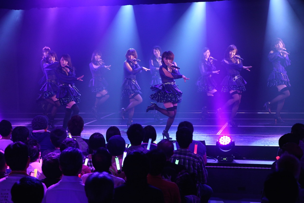 10月4日に行われたミッドナイト公演の様子。(c)AKS - SKE48、7