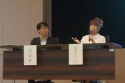 10月3日に東京・法務省にて行われたトークショーの様子。