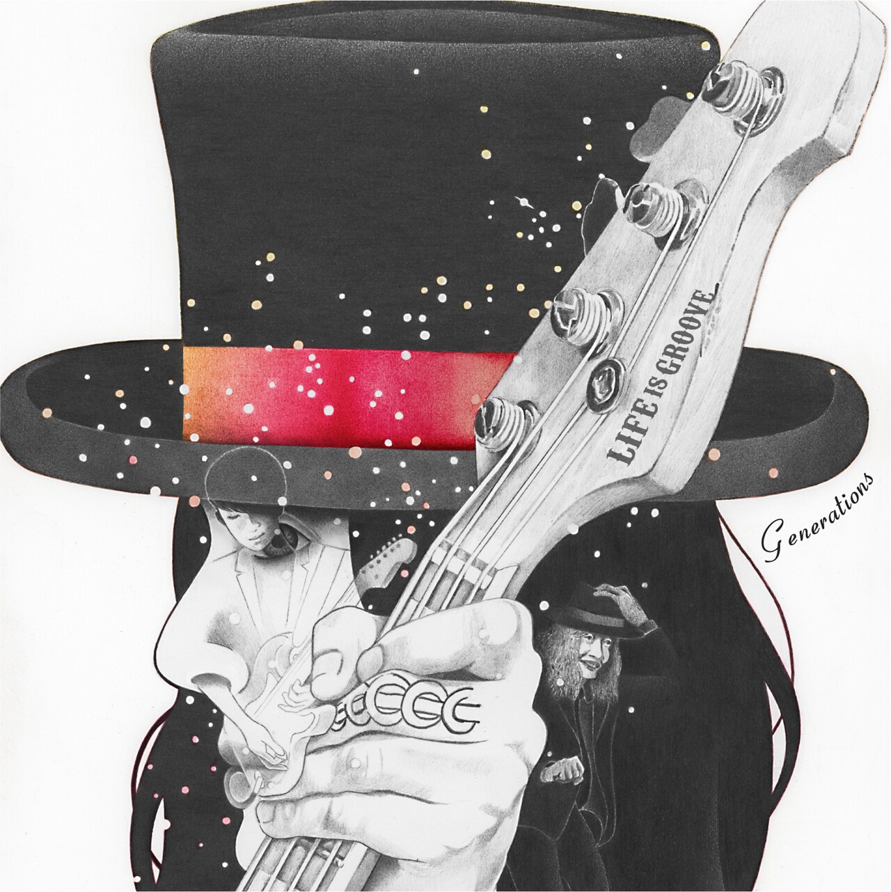 LIFE IS GROOVE「Generations」ジャケット