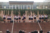 10月4日に神奈川・トレッサ横浜で行われたシングル「ビーマイ☆ゾンビ」キャンペーンの様子。（写真提供：MAGES.）