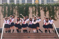 10月4日に神奈川・トレッサ横浜で行われたシングル「ビーマイ☆ゾンビ」キャンペーンの様子。（写真提供：MAGES.）