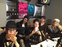 10月7日にニコニコ生放送に出演した際のlynch.の5人。（提供：キングレコード）