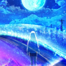 nowisee「bluemoon」配信ジャケット