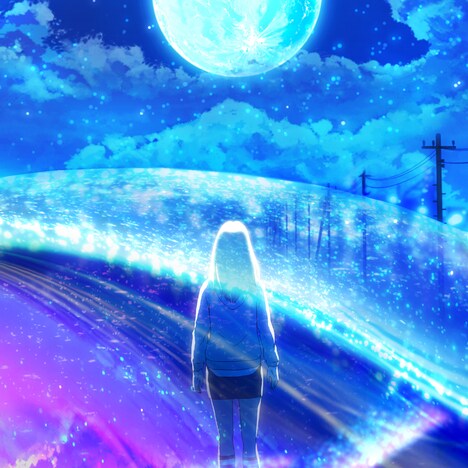 nowisee「bluemoon」配信ジャケット