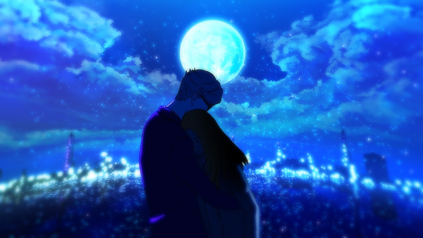 nowisee「bluemoon」ミュージックビデオのワンシーン。