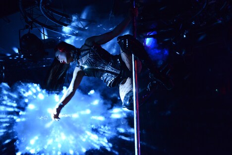 「Hi-Res Silent Party Presented by h.ear×WALKMAN」の様子。