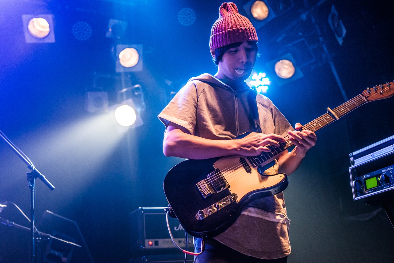 yuthke（G / TAMTAM）（photo by Hiroshi Oshikata）