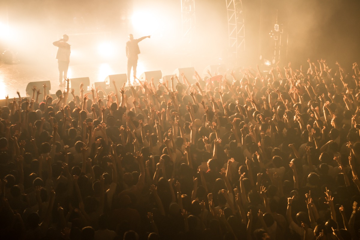 RHYMESTER「KING OF STAGE VOL. 12 Bitter, Sweet & Beautiful Release Tour 2015」Zepp DiverCity TOKYO公演の様子。（Photo by cherry chill will）