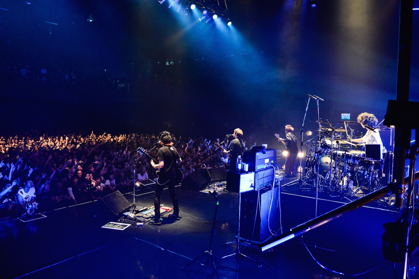 Nothing's Carved In Stone「Nothing's Carved In Stone MAZE×MAZE TOUR」東京・Zepp Tokyo公演の様子。（Photo by RUI HASHIMOTO[Sound Shooter]）