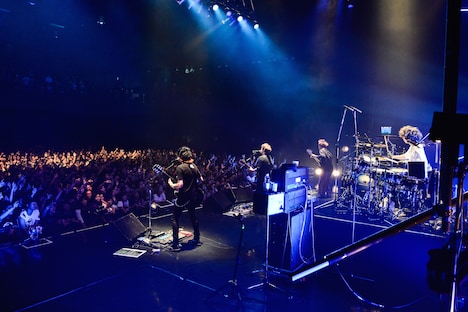 Nothing's Carved In Stone「Nothing's Carved In Stone MAZE×MAZE TOUR」東京・Zepp Tokyo公演の様子。（Photo by RUI HASHIMOTO[Sound Shooter]）
