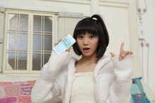 フジテレビ系「次ナルTV」の番組MCを務める星名美怜（私立恵比寿中学）。 (c)フジテレビ