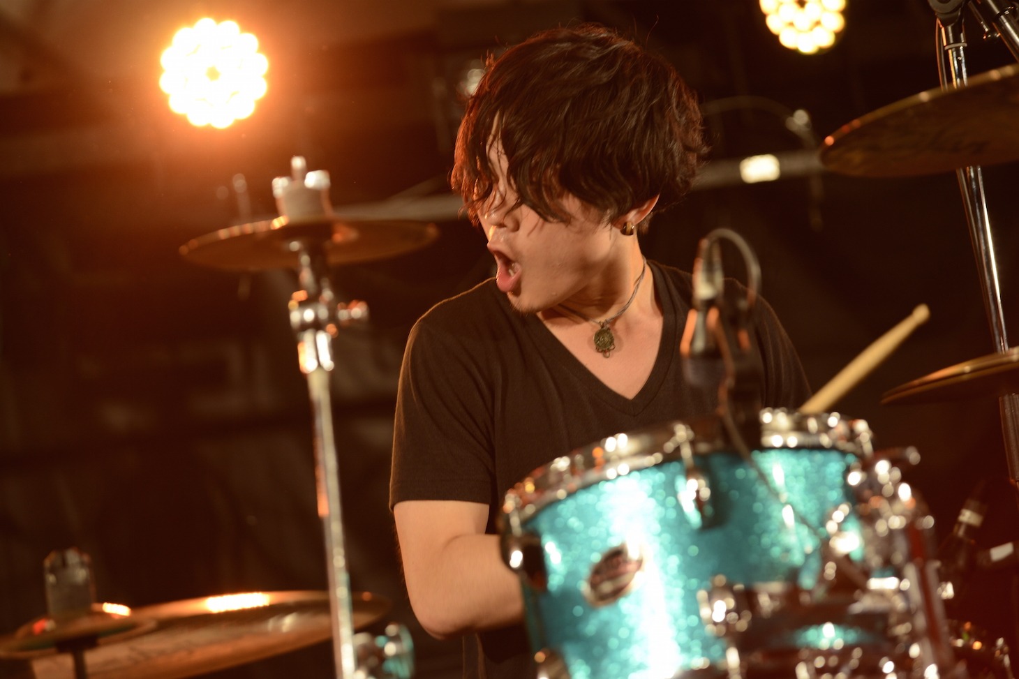 池本雄季（Dr, Cho / SHANK）（撮影：半田安政[showcase]）