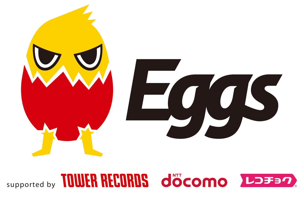「Eggs」ロゴ
