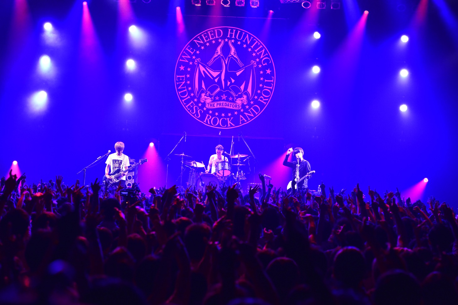 THE PREDATORSの東京・Zepp Tokyo公演の様子。（撮影：橋本塁 / SOUND SHOOTER）