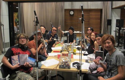 「スキマから聴こえてくるラジオSPECIAL～ドラマーだョ！なるべく全員集合 Trick or Stick！～」収録現場の様子。