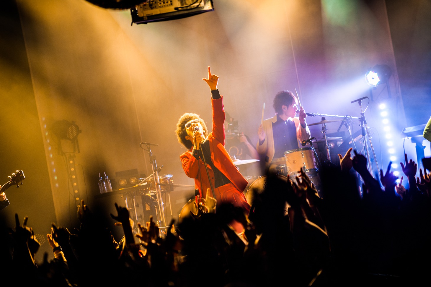 「POWER OF LIFE～ファンカジスタツアー2015～」東京・LIQUIDROOM公演の様子。（撮影：木場ヨシヒト）