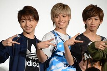 左からコーイチ、カイ、リョウガ。