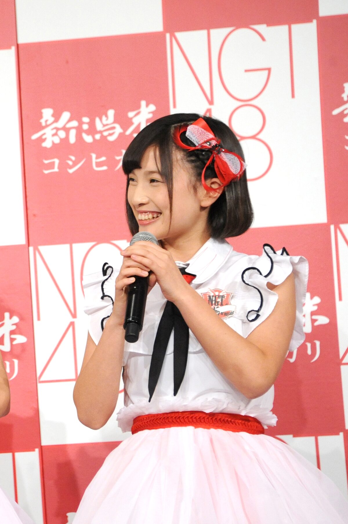 佐藤杏樹 - NGT48が新潟米PRで新米実食「ご飯だけでおいしい！」 [画像 