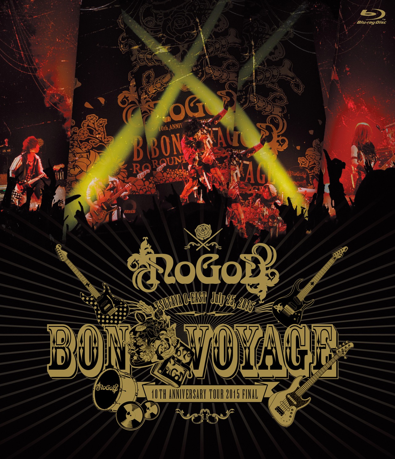 NoGoD「BON VOYAGE -10TH ANNIVERSARY TOUR 2015 FINAL-」Blu-ray パッケージ