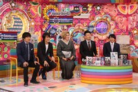 人気画像2位は「アメトーーク！に『Perfumeスゴイぞ芸人』集合！本人登場にスタジオ興奮」より、「アメトーーク！」収録時の様子。（写真提供：テレビ朝日）