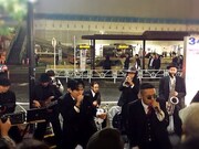 路上ライブ中のSANABAGUN.。