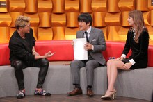 左からEXILE SHOKICHI、バカリズム、マギー。 (c)日本テレビ