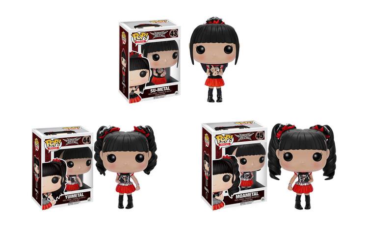 BABYMETALを米国おもちゃメーカーFUNKOがフィギュア化 - 音楽ナタリー