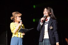 IMALUと井上苑子。（撮影：上山陽介）