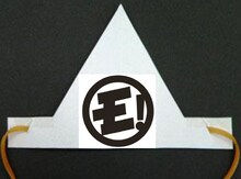 ようなぴ考案の三角頭巾。