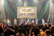 「Green Ribbon HEART BEAT LIVE 2015 with SPACE SHOWER TV」アンコールの様子。（撮影：上山陽介）