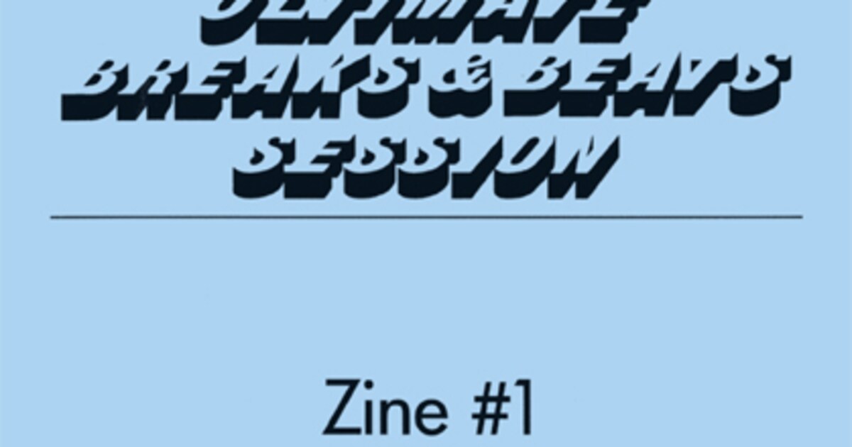 Hip Hopのバイブル「Ultimate Breaks & Beats」を解説するZine - 音楽 
