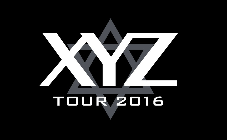 「XYZ TOUR 2016」ロゴ。