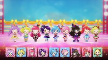 「とびだすプリパラ み～んなでめざせ！ アイドル☆グランプリ」のワンシーン。(c)T-ARTS / syn Sophia / とびだすプリパラ製作委員会