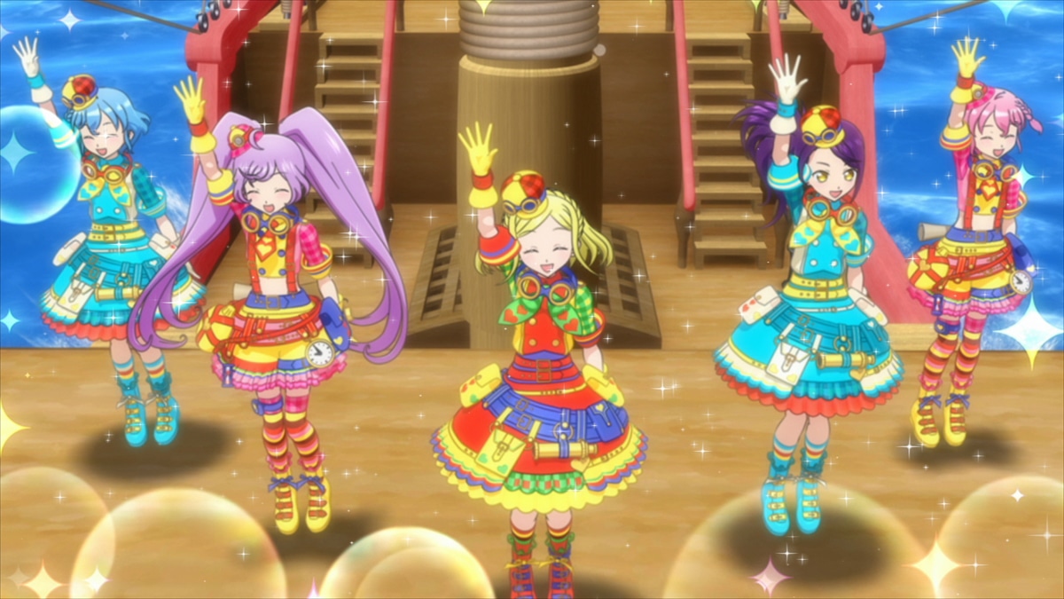 「とびだすプリパラ み～んなでめざせ！ アイドル☆グランプリ」のワンシーン。(c)T-ARTS / syn Sophia / とびだすプリパラ製作委員会