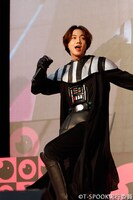 SQUARE STAGEでライブを行ったFunky Galaxy from 超新星のゴニル。