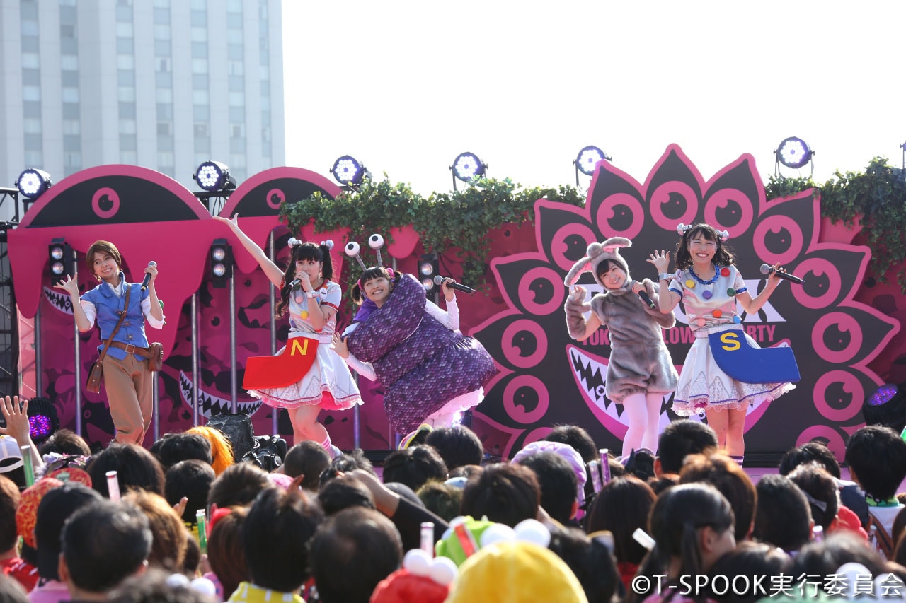 ももクロ、超特急、きゃりーらが大変身！お台場ハロウィン「T-SPOOK」1日目