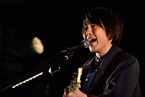 山内総一郎(Vo, G)(撮影:河本悠貴)