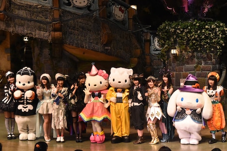 「AKB48 in Puro Halloween」の様子。