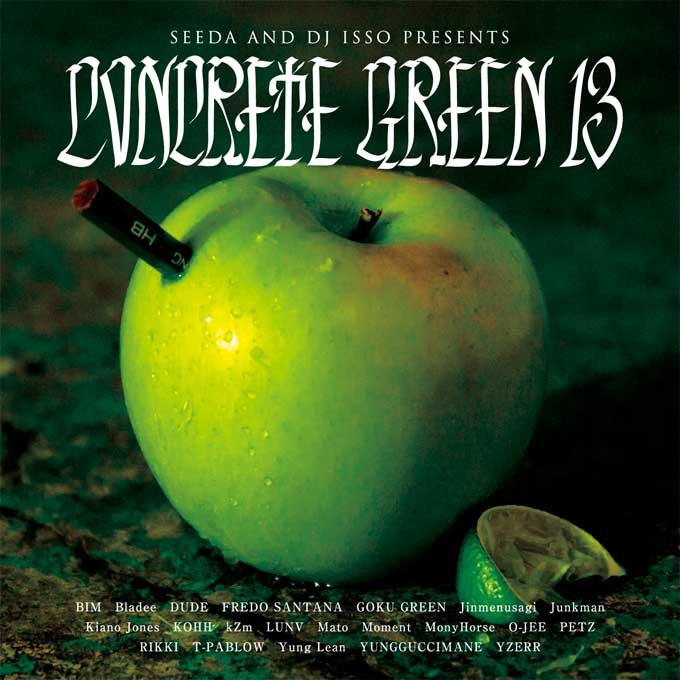 SEEDA & DJ ISSO「CONCRETE GREEN 13」ジャケット