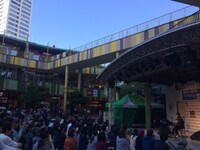 愛知・アスナル金山 明日なる！広場で行われた「ジャスミン」リリースイベントの様子。（提供：アリオラジャパン）