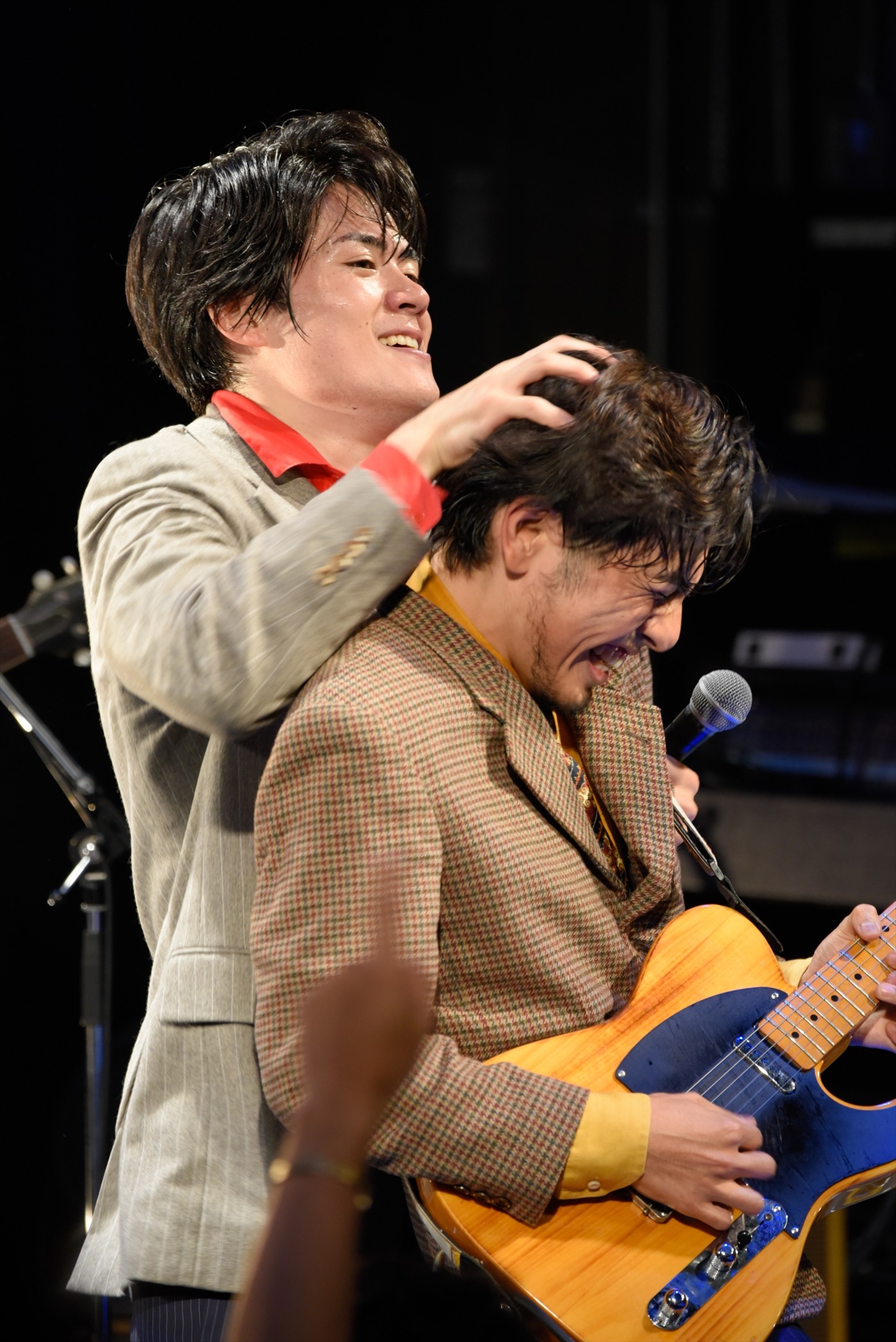 左から高岩遼、熊田州吾。 （撮影：小見山峻）