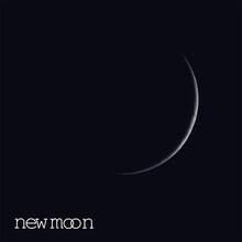 ハルカトミユキ「new moon」配信ジャケット