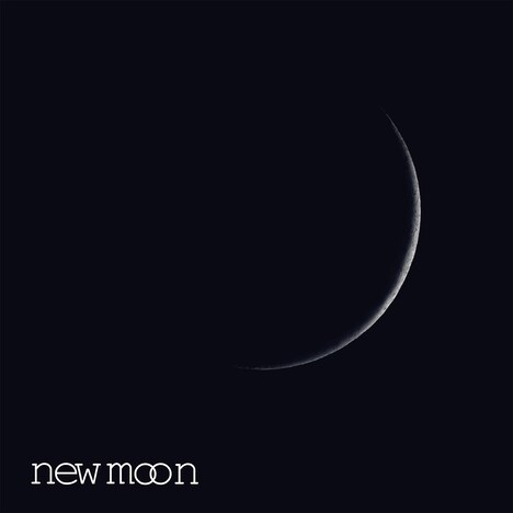ハルカトミユキ「new moon」配信ジャケット