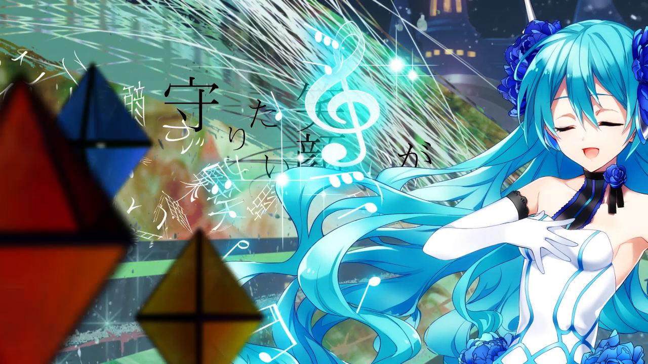 DECO*27「Find The Light」ミュージックビデオのワンシーン。