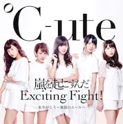 ℃-ute「ありがとう~無限のエール~ / 嵐を起こすんだ Exciting Fight!」初回限定盤Bジャケット