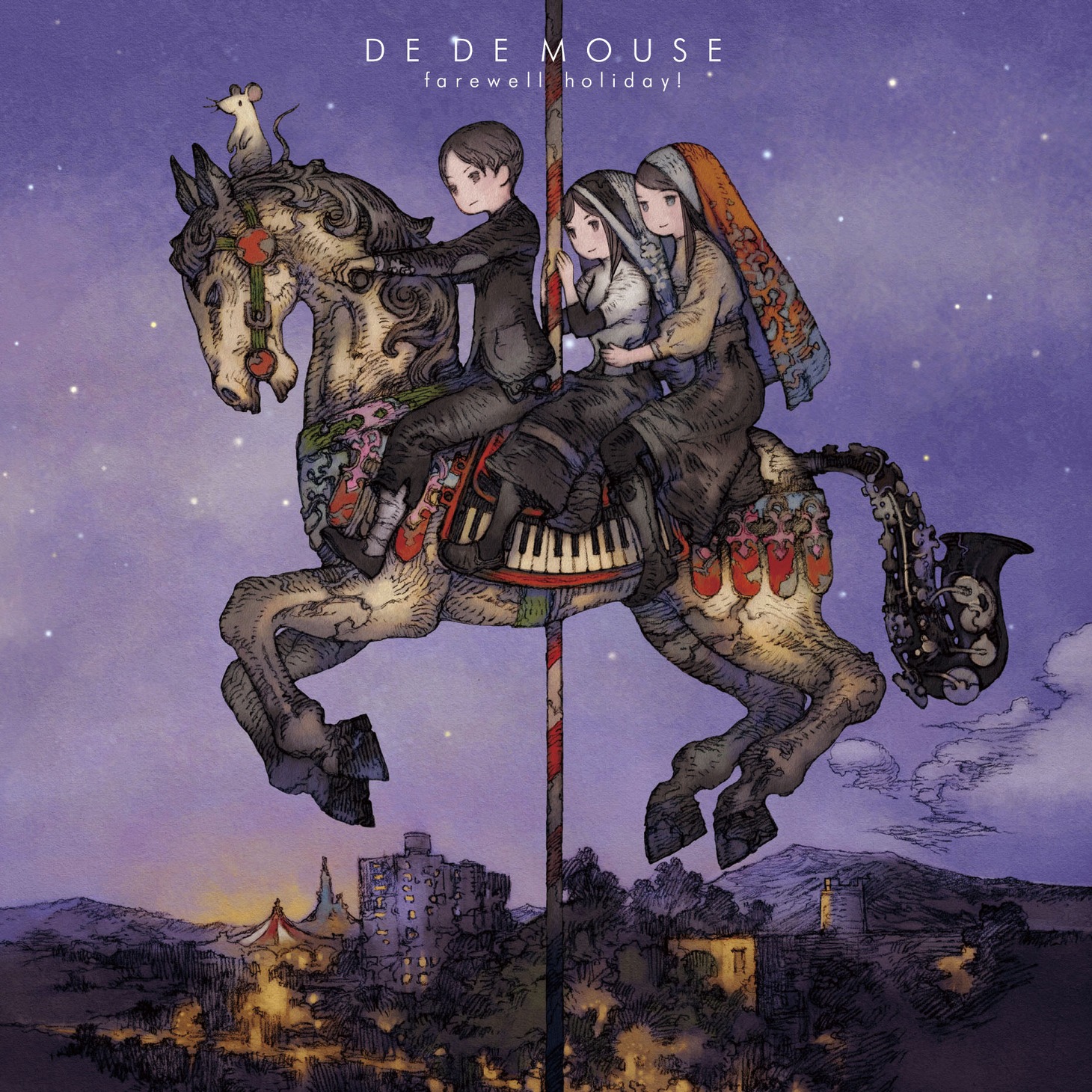 DE DE MOUSE「farewell holiday!」ジャケット