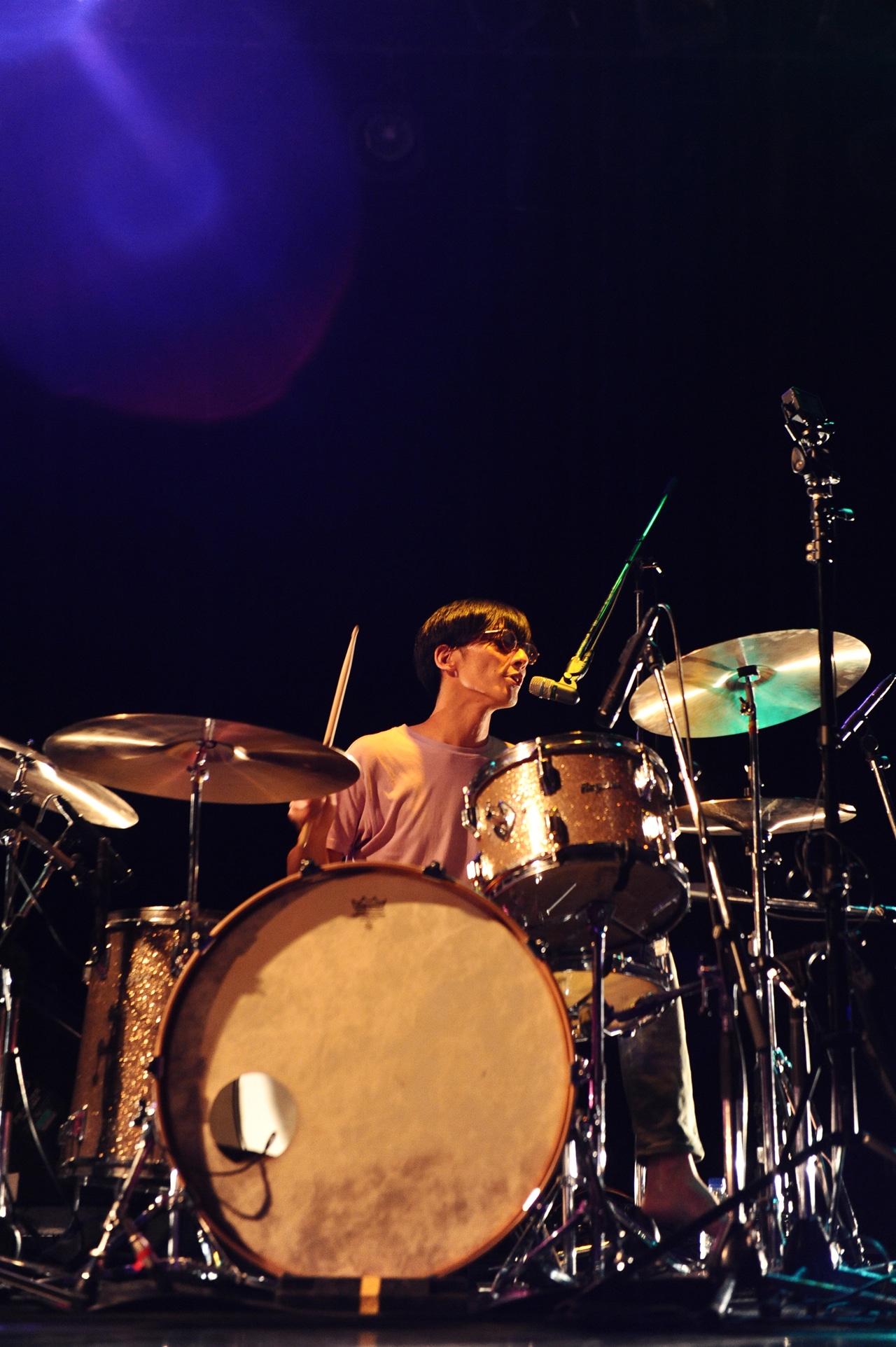 内田武瑠（Dr, Cho）（Photo by Coto）