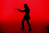 アーバンギャルド「くちびるデモクラシー」MVのワンシーン。