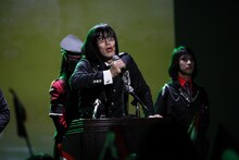 アーバンギャルド「くちびるデモクラシー」MVのワンシーン。